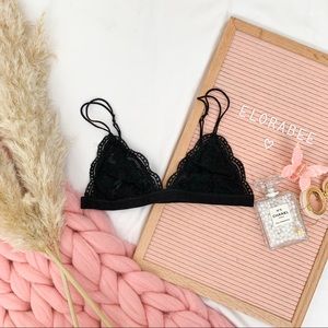 🌸5 for $20🌸 Black Lace Bralette | Urban Outfitters
